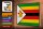 Holzschild Flagge Simbabwes 30x20cm Retro Flag of Zimbabwe