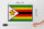 Holzschild Flagge Simbabwes 30x20cm Retro Flag of Zimbabwe