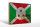 Holzschild Flagge Burundis 30x20cm Flag of Burundi Rost
