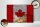 Holzschild Flagge Kanada 30x20cm Flag of Canada Rost