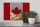 Holzschild Flagge Kanada 30x20cm Flag of Canada Rost