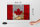 Holzschild Flagge Kanada 30x20cm Flag of Canada Rost