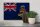 Holzschild Flagge Cayman Islands 30x20cm Flag Rost