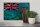 Holzschild Flagge Fidschi 30x20cm Flag of Fiji Rost