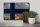 Holzschild Flagge Finnland 30x20cm Flag of Finland Rost