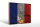 Holzschild Flagge Frankreich 30x20cm Flag of France Rost