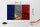 Holzschild Flagge Frankreich 30x20cm Flag of France Rost