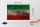 Holzschild Flagge Iran 30x20cm Flag of iran Rost