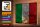 Holzschild Flagge Italien 30x20cm Flag of Italy Rost
