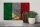 Holzschild Flagge Italien 30x20cm Flag of Italy Rost