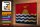 Holzschild Flagge Kiribati 30x20cm Flag of Kiribati Rost
