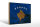 Holzschild Flagge Kosovo 30x20cm Flag of Kosovo Rost