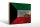 Holzschild Flagge Kuwait 30x20cm Flag of Kuwait Rost