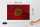 Holzschild Flagge Kirgisistan 30x20cm Kyrgyzstan Rost