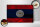 Holzschild Flagge Laos 30x20cm Flag of Laos Rost
