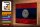 Holzschild Flagge Laos 30x20cm Flag of Laos Rost