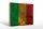Holzschild Flagge Mali 30x20cm Flag of Mali Rost