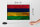 Holzschild Flagge Mauritius 30x20cm Flag Mauritius Rost