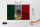 Holzschild Flagge Mexiko 30x20cm Flag of Mexico Rost