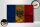 Holzschild Flagge Moldau 30x20cm Flag of Moldova Rost
