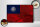 Holzschild Flagge China 30x20cm Flag of Taiwan Rost