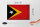 Holzschild Flagge Osttimor 30x20cm Flag East Timor Vintage