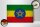 Holzschild Flagge Äthiopien 30x20cm Flag Ethiopia Vintage