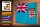 Holzschild Flagge Fidschi 30x20cm Flag of Fiji Vintage