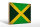 Holzschild Flagge Jamaika 30x20cm Flag of Jamaica Vintage