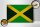 Holzschild Flagge Jamaika 30x20cm Flag of Jamaica Vintage
