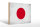 Holzschild Flagge Japan 30x20cm Flag of Japan Vintage