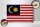 Holzschild Flagge Malaysia 30x20cm Flag Malaysia Vintage