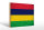 Holzschild Flagge Mauritius 30x20cm Flag Mauritius Vintage