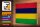 Holzschild Flagge Mauritius 30x20cm Flag Mauritius Vintage