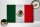 Holzschild Flagge Mexiko 30x20cm Flag of Mexico Vintage