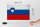 Holzschild Flagge Slowenien 30x20cm Flag Slovenia Vintage