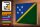 Holzschild Flagge Salomonen 30x20cm Solomon Islands Vintag