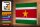 Holzschild Flagge Suriname 30x20cm Flag Suriname Vintage