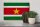 Holzschild Flagge Suriname 30x20cm Flag Suriname Vintage