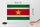 Holzschild Flagge Suriname 30x20cm Flag Suriname Vintage
