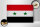 Holzschild Flagge Syrien 30x20cm Flag of Syria Vintage