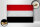 Holzschild Flagge Jemen 30x20cm Flag of Yemen Vintage