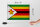 Holzschild Flagge Simbabwe 30x20cm Flag Zimbabwe Vintage