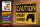 Holzschild Spruch 30x20cm caution angry gamer Vorsicht wütender