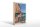 Holzschild Reise 20x30cm Bastia Corsica Blick auf Yachthafen Meer