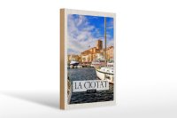 Holzschild Reise 20x30cm La ciotat France Meer Jachten...