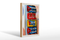 Holzschild Reise 20x30cm Cuba  Karibik Habana Reiseziel