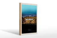 Holzschild Reise 20x30cm Bollywood Indien Star indische Filme