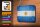 Blechschild Flagge 18x12cm Argentinien Fahne