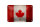 Blechschild Flagge 18x12cm Kanada Fahne Wanddeko